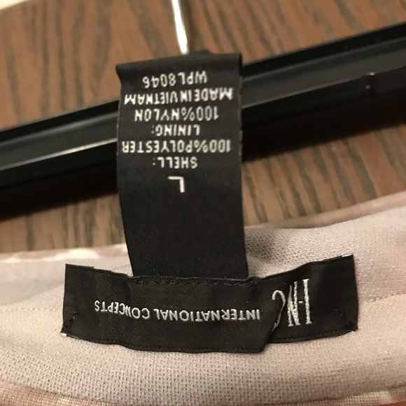 NWT INC Flowy and Light Skirt-L - Picture 3 of 4